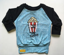 Charger l&#39;image dans la galerie, T-shirt à manche longue évolutif popcorn - Miss Croquette