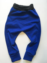 Charger l&#39;image dans la galerie, Pantalon évolutif Jeans twill bleu royal - Miss Croquette