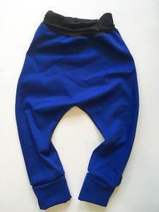 Pantalon évolutif Jeans twill bleu royal - Miss Croquette