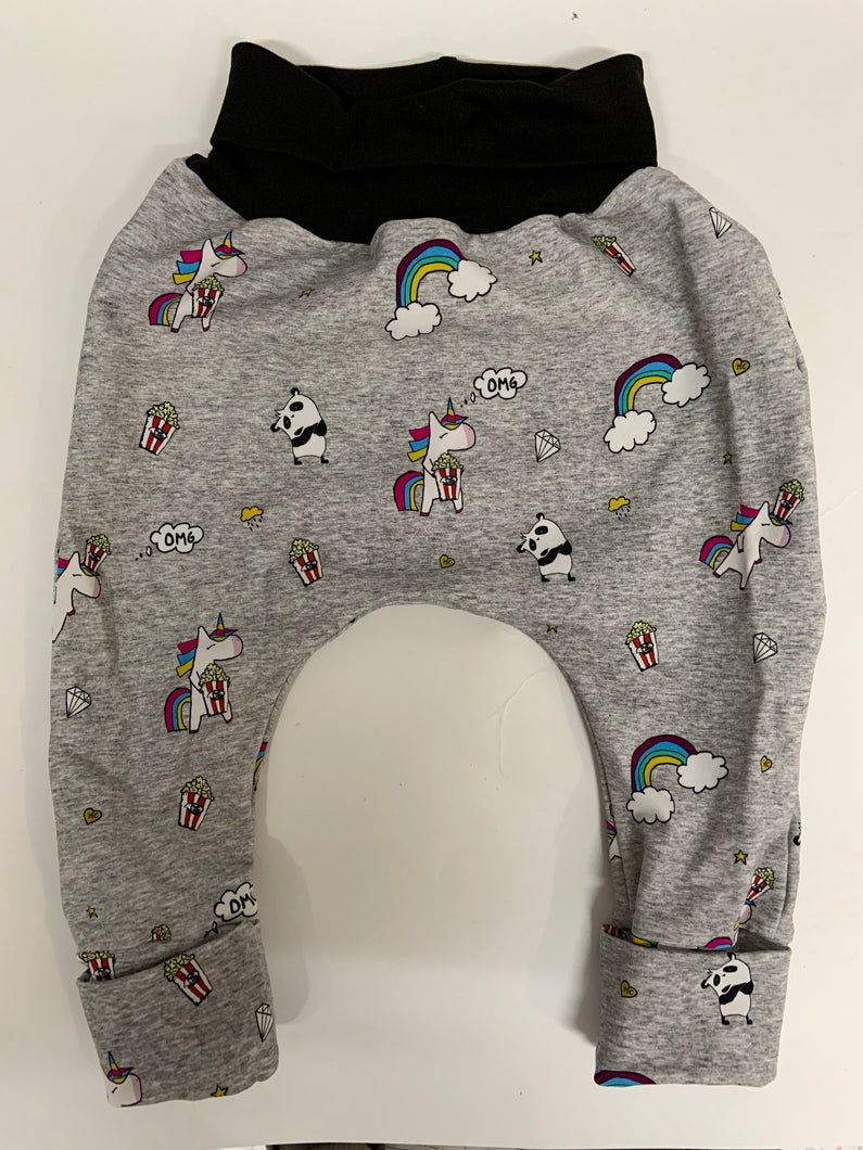 Pantalon sarouel évolutif poplicorne